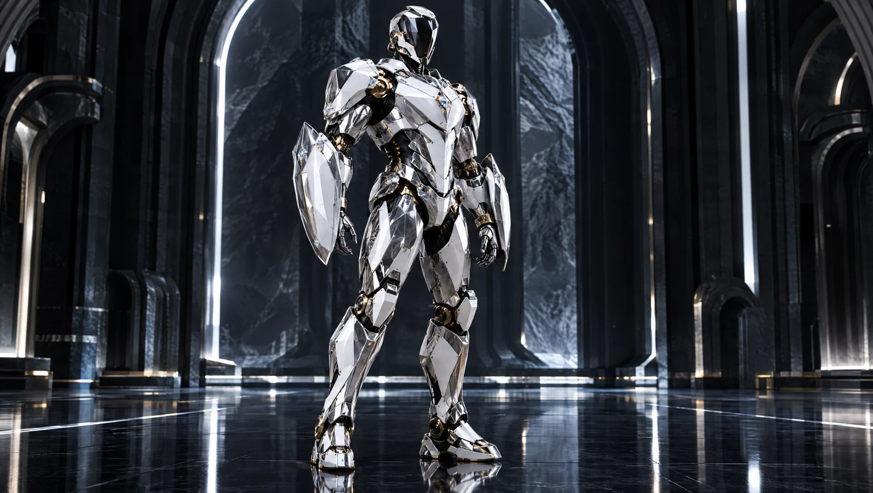 Paladin bespoke armored humanoid concept