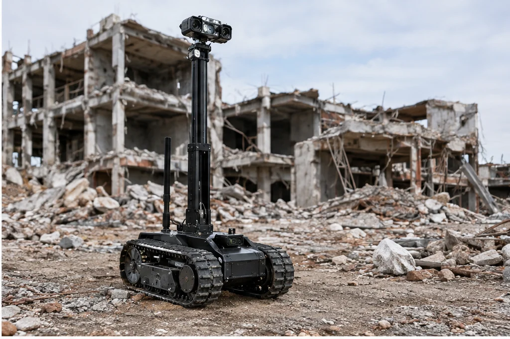 Disaster recovery robot concept