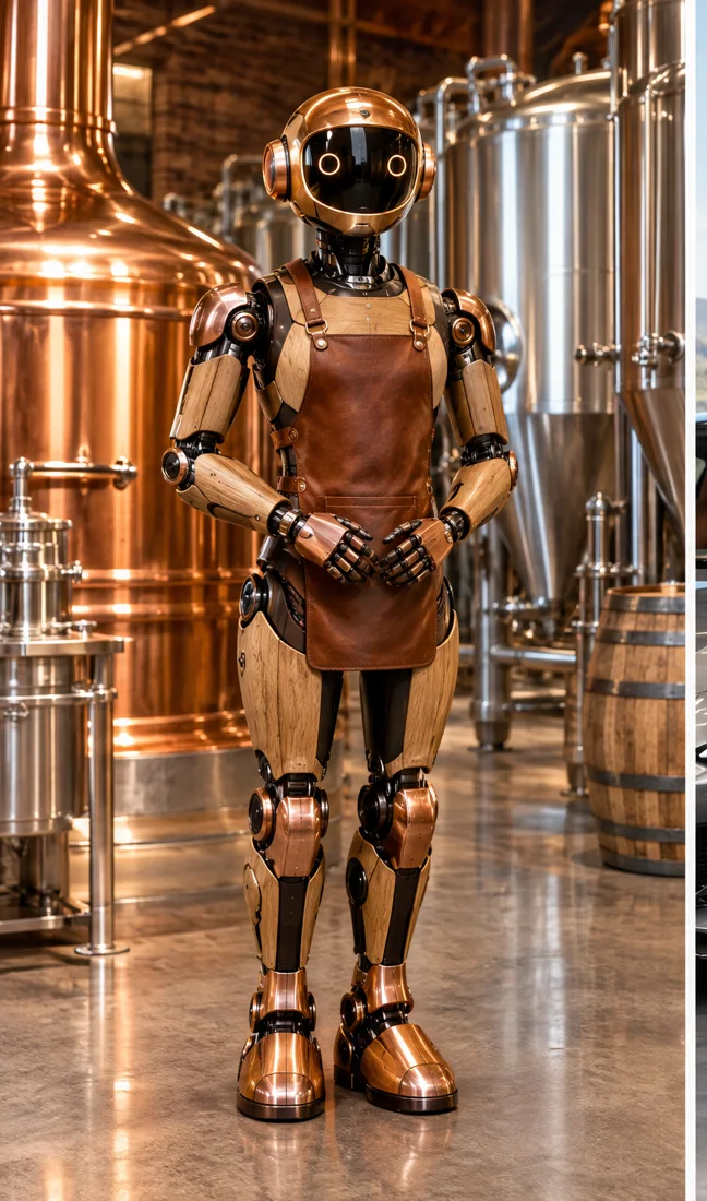 Breweries robot concept