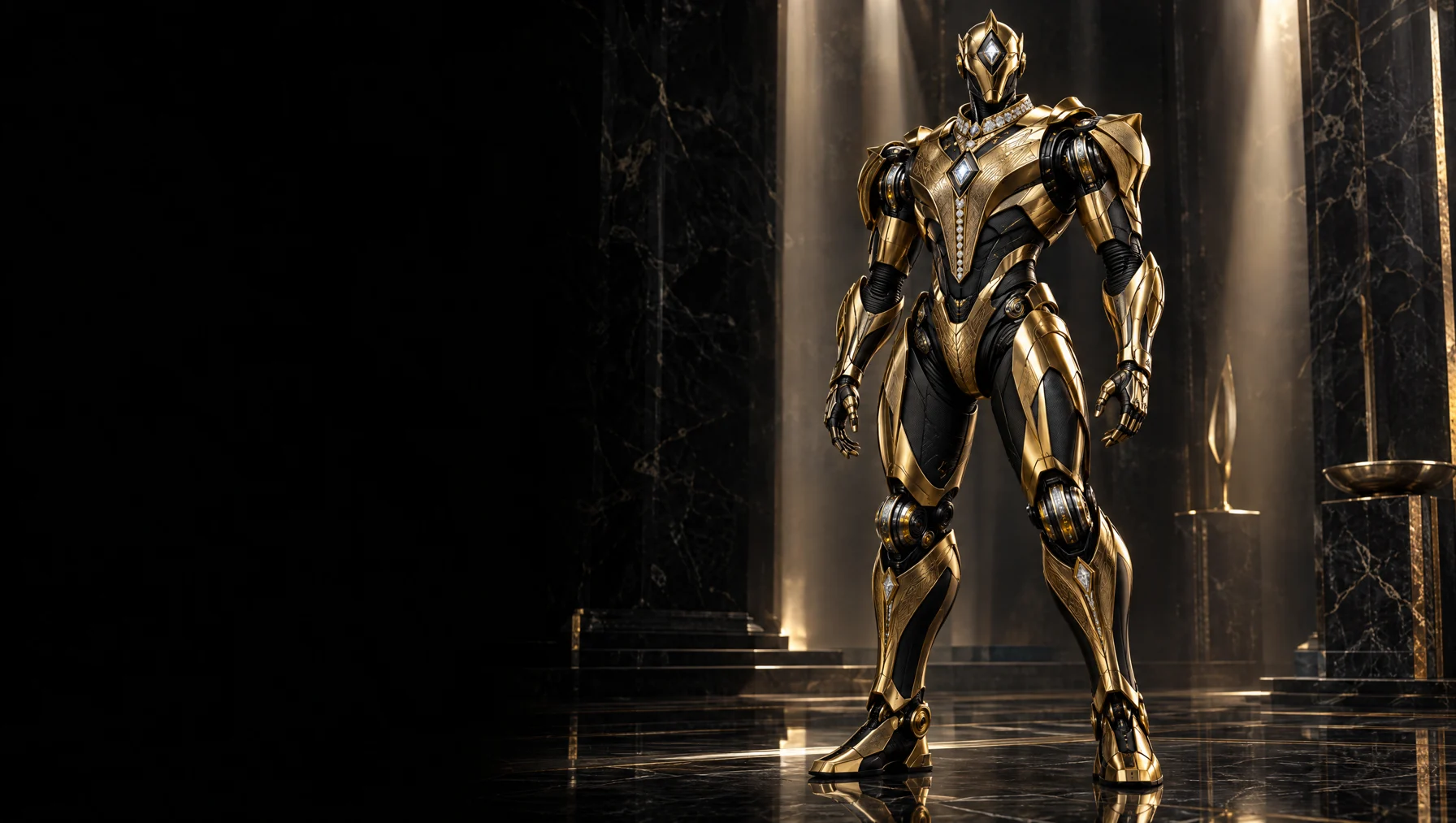 Sovereign original luxury armored robot concept